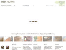 Tablet Screenshot of greenmtwood.com